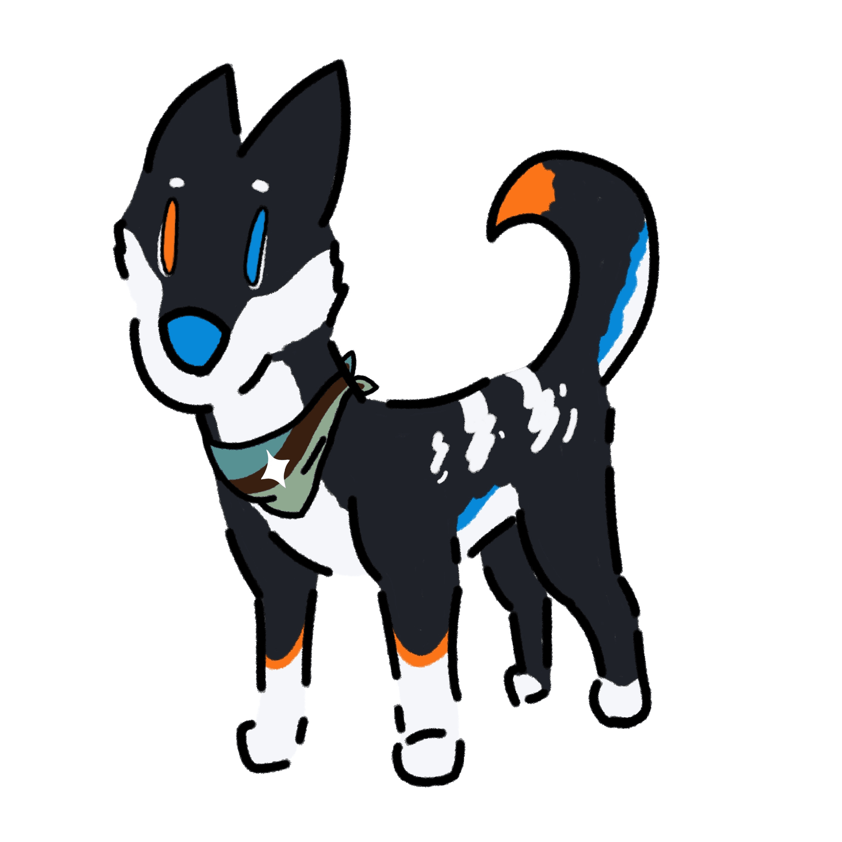 Silly Myth doodle of me